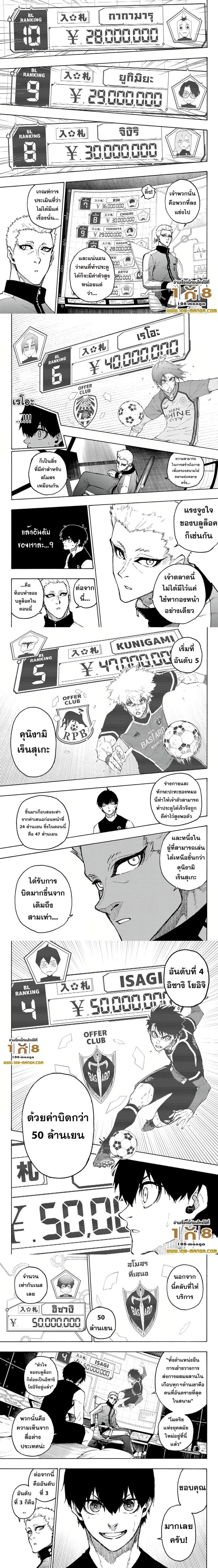 Blue Lock ตอนที่ 204 แปลไทยแปลไทย รูปที่ 3